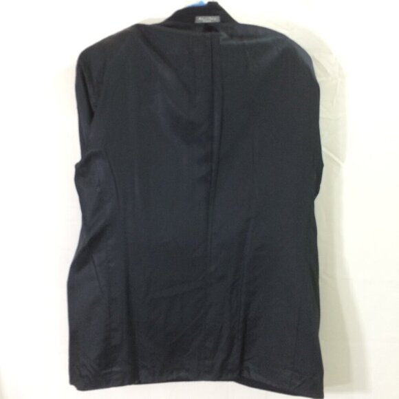 Arnold Brant Blazer Black Soft Wool Blazer Suit Jacket 2 Button 44L - Picture 2 of 6